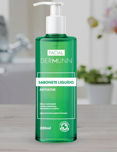 SABONETE FACIAL DERMUNN ANTIACNE 300ML