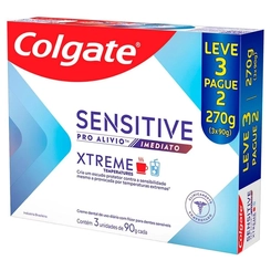 KIT CREME DENTAL COLGATE SENSITIVE ALIVIO IMED EXTREME 90G LEVE 3 PAGUE 2