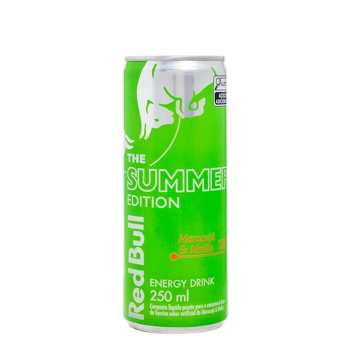 ENERGETICO RED BULL MELAO E MARACUJA 250ML