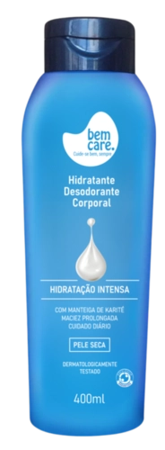 HIDRATANTE BEM CARE CORPORAL PELE SECA 400 ML