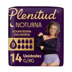 Roupa Íntima Plenitud Noturna G/XG 14 Unidades