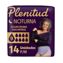 Roupa Íntima Plenitud Noturna P/M 14 Unidades