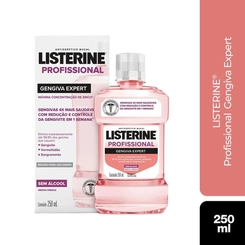 LISTERINE MENTA FRESCA PRO GENGIVA EXP S/ALCOOL 250 ML