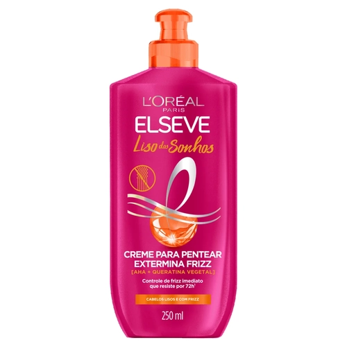 CREME DE PENTEAR ELSEVE LISO DOS SONHOS 250ML