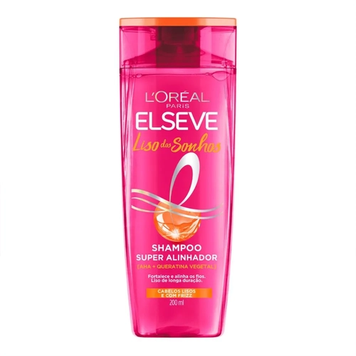 SHAMPOO ELSEVE LISO DOS SONHOS 200ML