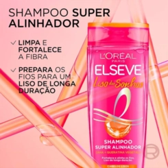 SHAMPOO ELSEVE LISO DOS SONHOS 200ML