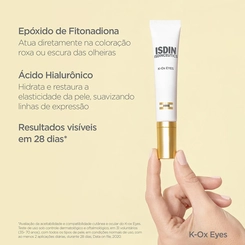 CREME ANTI IDADE ISDIN CEUTICS K-OX CREME EYES 15G