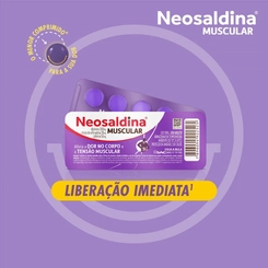 NEOSALDINA ANALGÉSICO E RELAXANTE MUSCULAR 10 COMPRIMIDOS