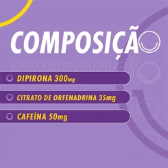 NEOSALDINA ANALGÉSICO E RELAXANTE MUSCULAR 10 COMPRIMIDOS