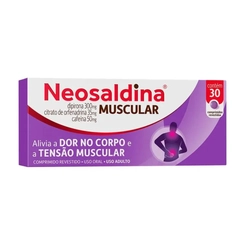 NEOSALDINA MUSCULAR 30CPR