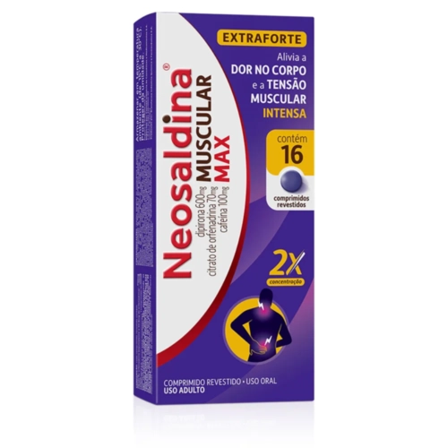 NEOSALDINA MUSCULAR MAX 16CPR