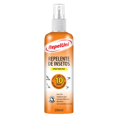 REPELENTE DE INSETOS REPELUNI SPRAY 10H 200ML