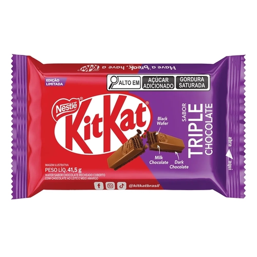 CHOCOLATE NESTLE KITKAT TRIPLO CHOCOLATE 41,5G