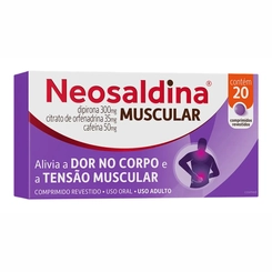 NEOSALDINA MUSCULAR 20CPR