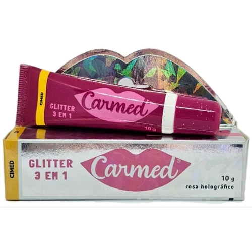 PROTETOR LABIAL CARMED GLITTER 3 EM 1 10G