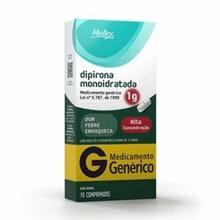 DIPIRONA MONOIDRATADA G 1G 10 CPR MEDLEY