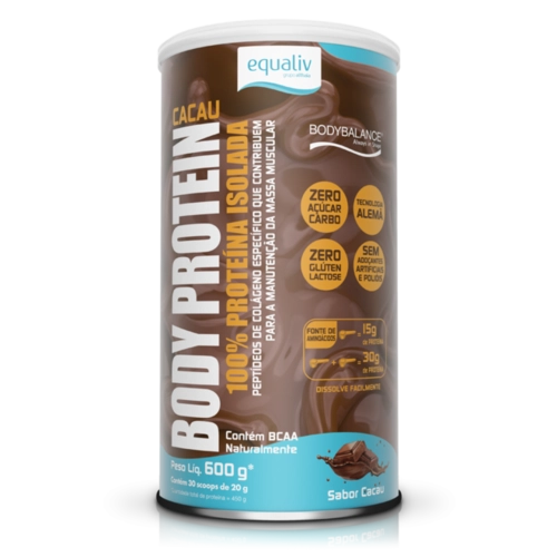 Body Protein Equaliv Sabor Cacau 600g