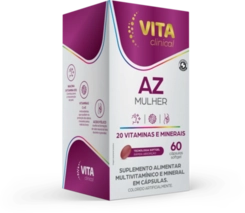 VITA CLINICAL AZ MULHER 60 CAPSULAS