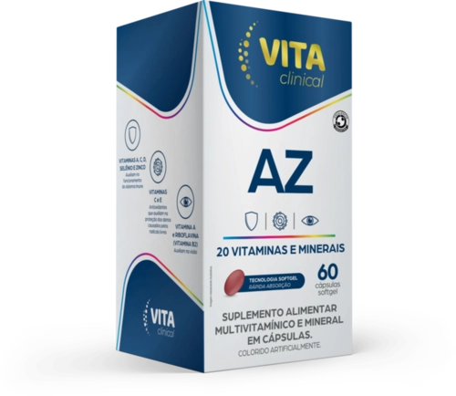 VITAMINA VITA CLINICAL AZ MULTIVITAMINICO 60 CÁPSULAS