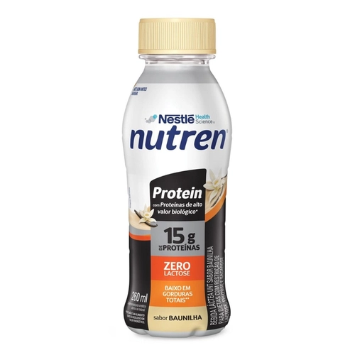 NUTREN PROTEIN 15G BAUNILHA 260ML
