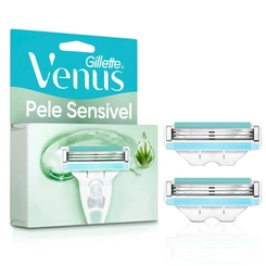 CARGA GILLETTE VENUS PELE SENSIVEL C/2