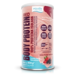 Body Protein Red Equaliv Sabor Frutas Vermelhas 600g