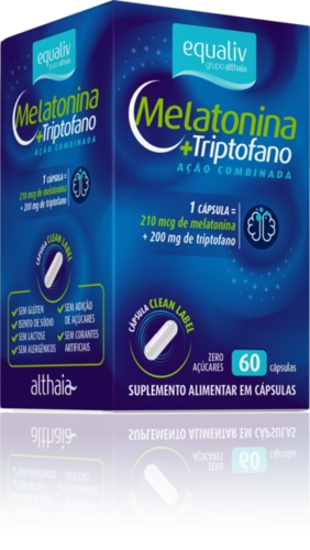 EQUALIV MELATONINA TRIPTOFANO 60 CAPS
