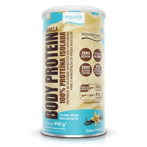 Body Protein Equaliv Sabor Vanilla 440g