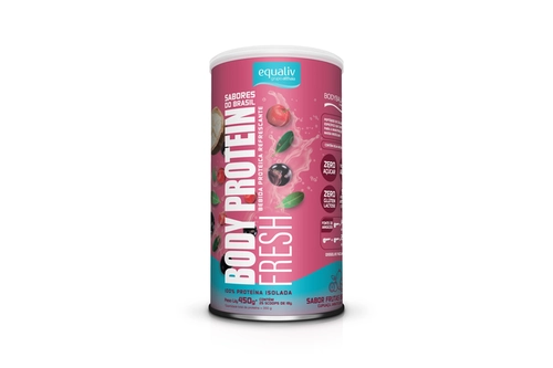 Body Protein Fresh Equaliv Sabor Frutas Brasileiras 450g