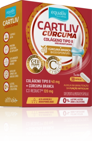 Cartliv Cúrcuma Equaliv 30 Cápsulas