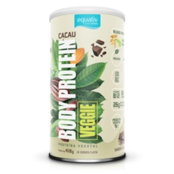 Body Protein Veggie Equaliv Sabor Cacau 418g