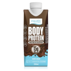 Body Protein Colageno Equaliv Sabor Cacau 250ml