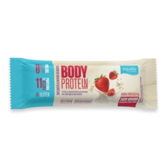 Barra de Proteína Body Protein Red Equaliv Sabor Morango 40g