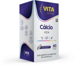 VITA CLINICAL CÁLCIO MDK 60 CAPSULAS