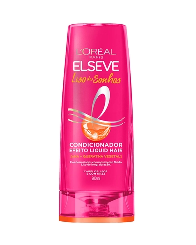 CONDICIONADOR ELSEVE LISO DOS SONHOS 200ML
