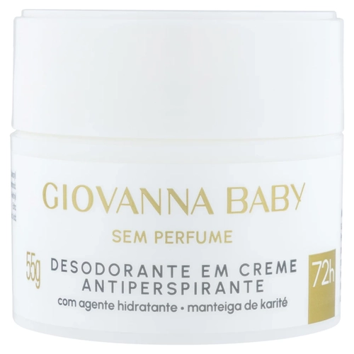 DES GIOVANNA BABY CREME SEM PERFUME 50G