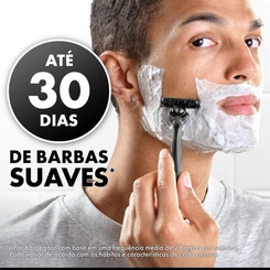 BARBEADOR GILLETTE PRESTOBARBA3 CARVAO ATIVADO LV8