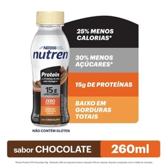 NUTREN PROTEIN 15G CHOCOLATE 260ML
