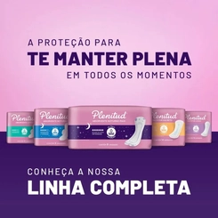 Absorvente Feminino Plenitud Femme Noturno Maxxi Intenso Sem Abas 8 unidades