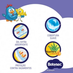 FRALDA BABYSEC PREMIUM MEGA P C/34