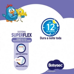 FRALDA BABYSEC PREMIUM MEGA P C/34