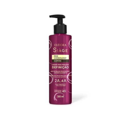 CR DE PENTEAR EUDORA SIAGE DEFINIÇÃO CRONOLOGY CURVAS 300ML