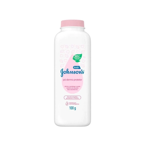 Talco Pó Dermo Protetor Johnson s Baby 100g