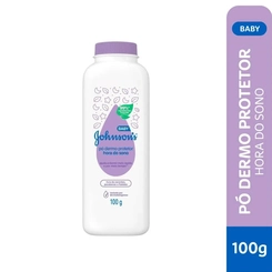 Talco Pó Dermo Protetor Johnson s Baby Hora Do Sono 100g