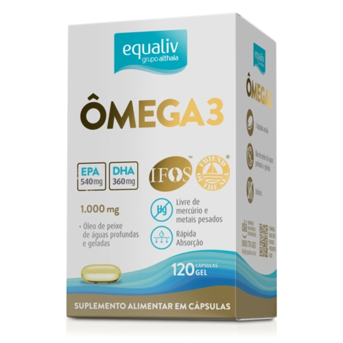 Omega 3 Equaliv 120 cápsulas