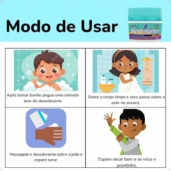 DESODORANTE HERBISSIMO CREME KIDS 55G