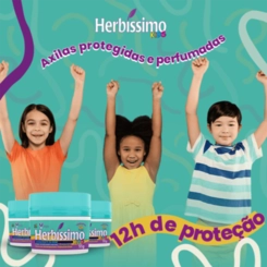 DESODORANTE HERBISSIMO CREME KIDS 55G