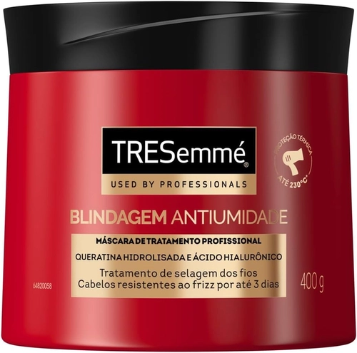 MASCARA DE TRATAMENTO TRESEMME BLINDAGEM ANTIUMIDADE 400G