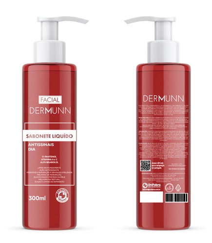 SABONETE FACIAL DERMUNN ANTISINAIS DIA 300ML