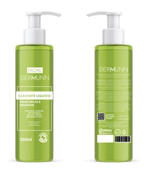SABONETE FACIAL DERMUNN PELE SECAS E SENSIVEIS 300ML